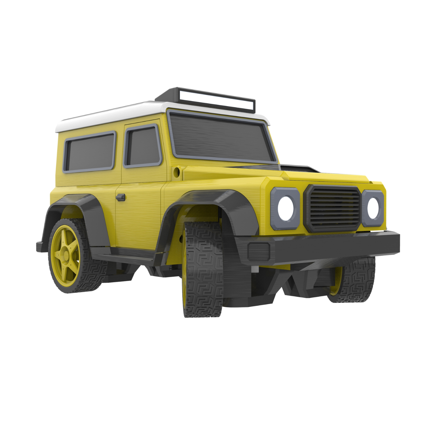 Jeep - Housing for RC Car - Printable 3d model - STL files