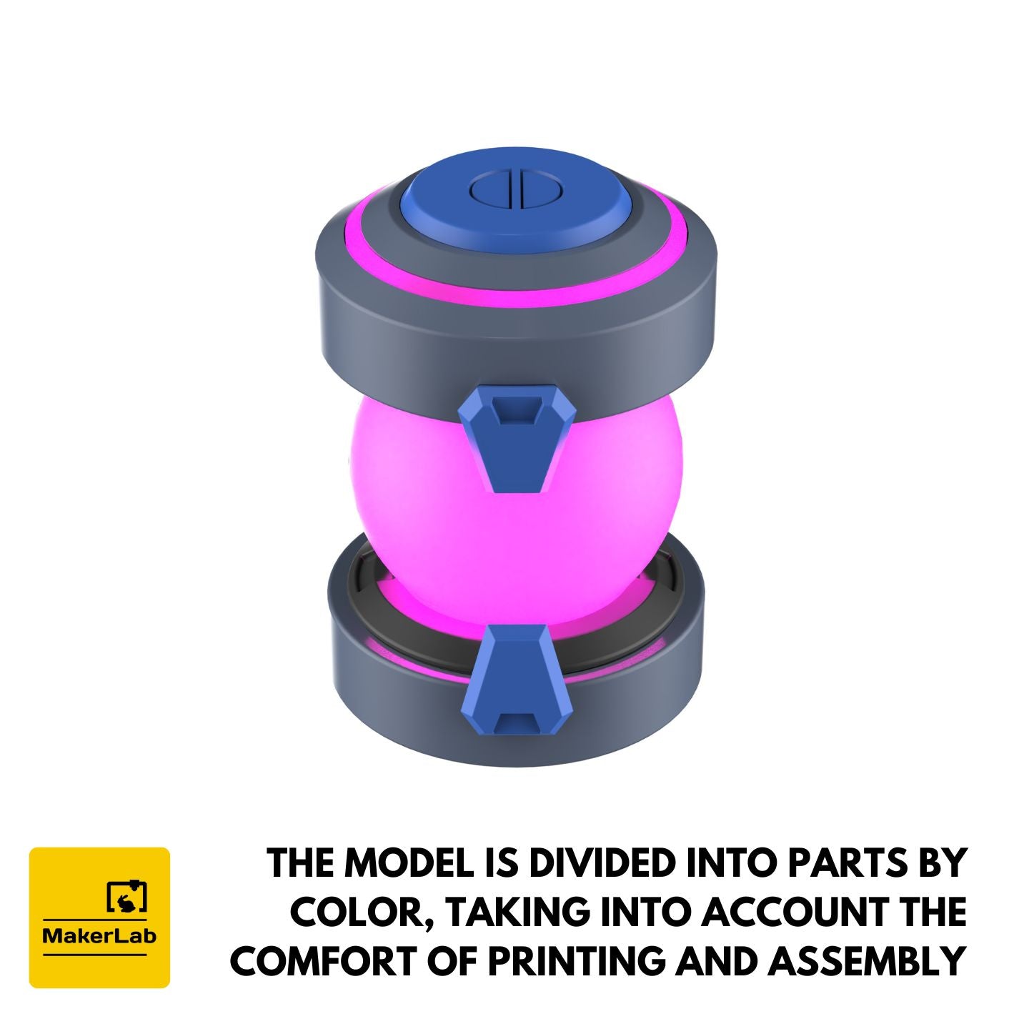 Ana Biotic Grenade - Overwatch - Printable 3d model - STL files