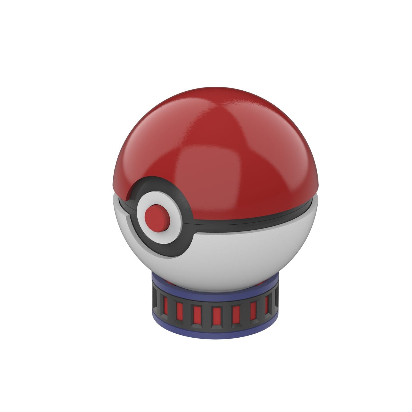 Gengar PokeBall - Printable 3d model - STL files