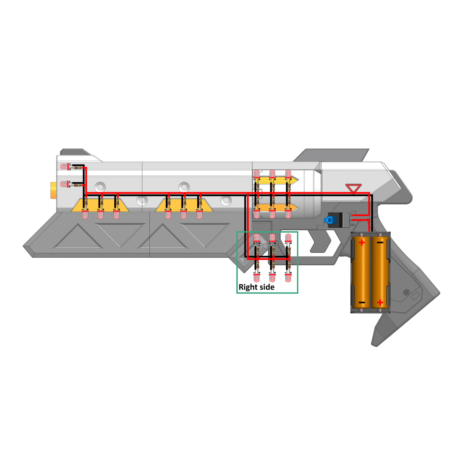 Lucian Guns - Printable 3d model - STL files