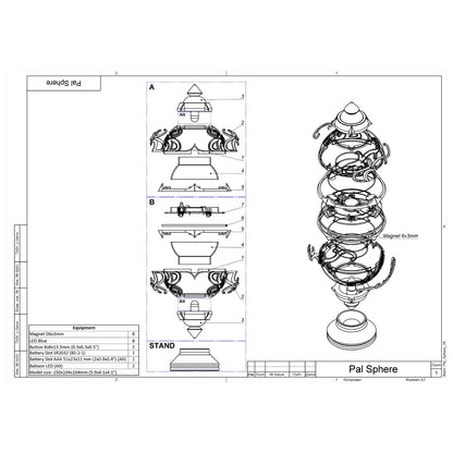 Pal Sphere - Palworld - Printable 3d model - STL files