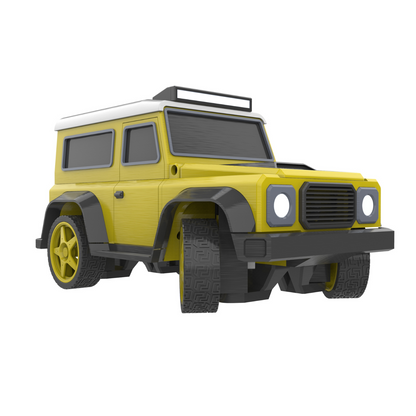 Jeep - Housing for RC Car  - Printable 3d model - STL files