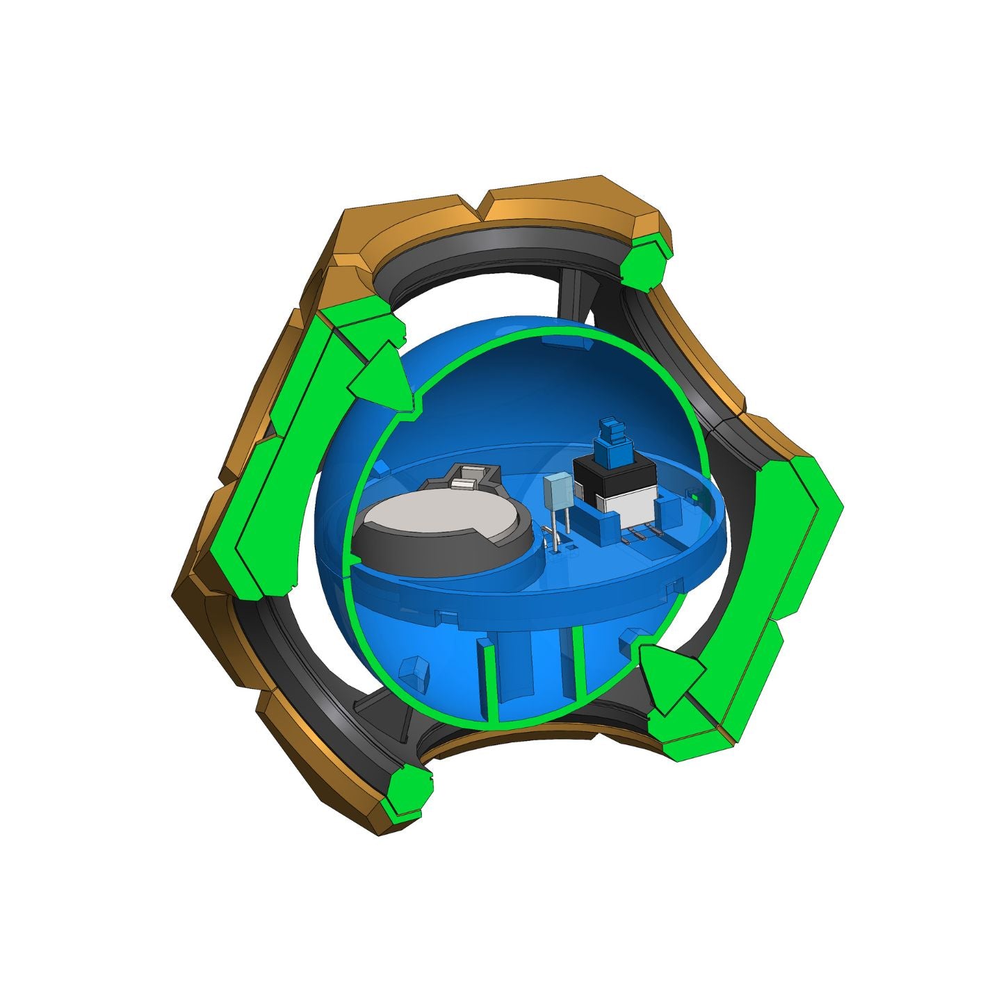 Sigma Hyperspheres - Overwatch - Printable 3d model - STL files