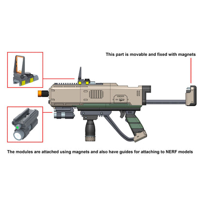 SMG-72 Pummeler - Helldivers 2 - Printable 3d model - STL files