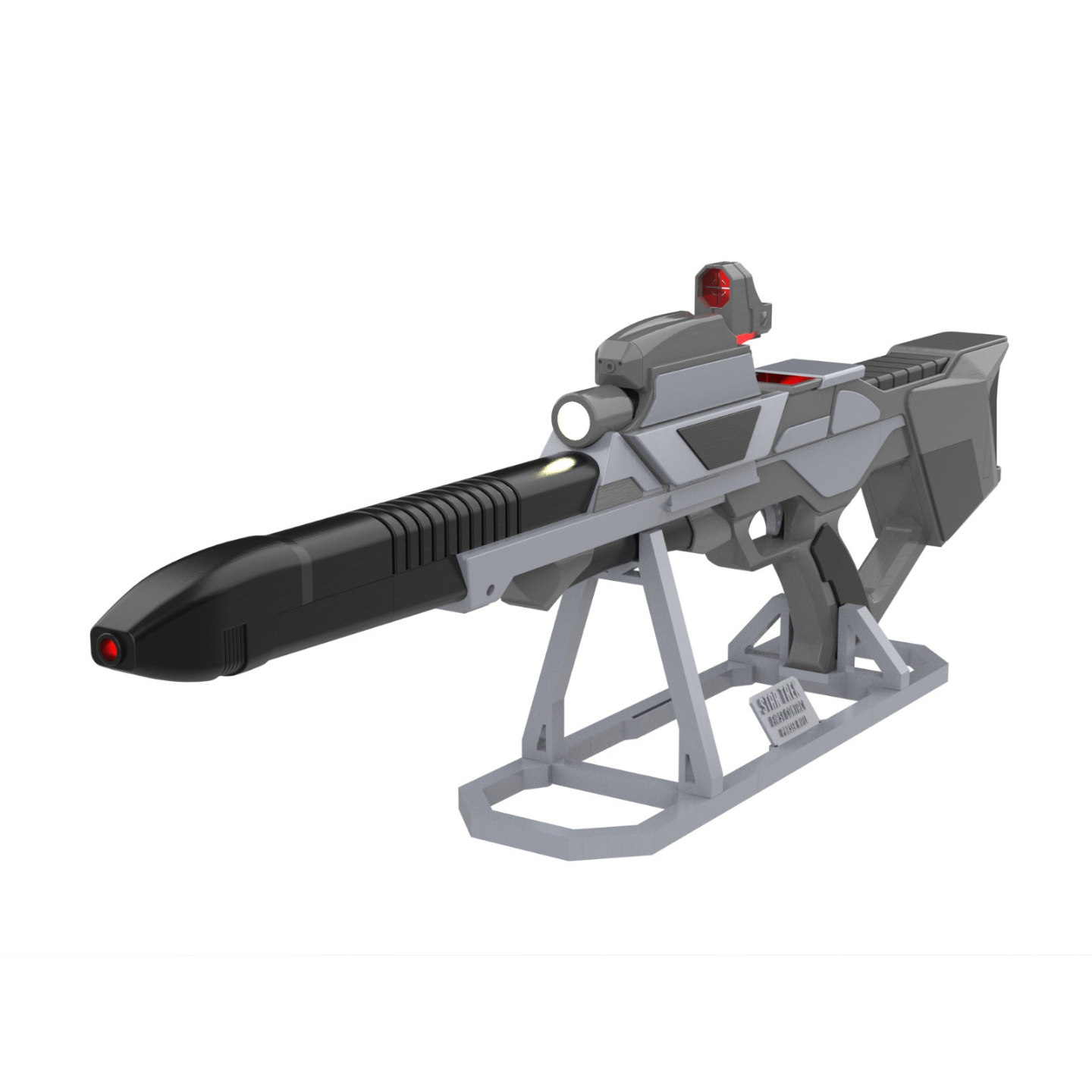 Type 3 Nemesis  First Contact Phaser Rifle - Printable 3d model - STL files