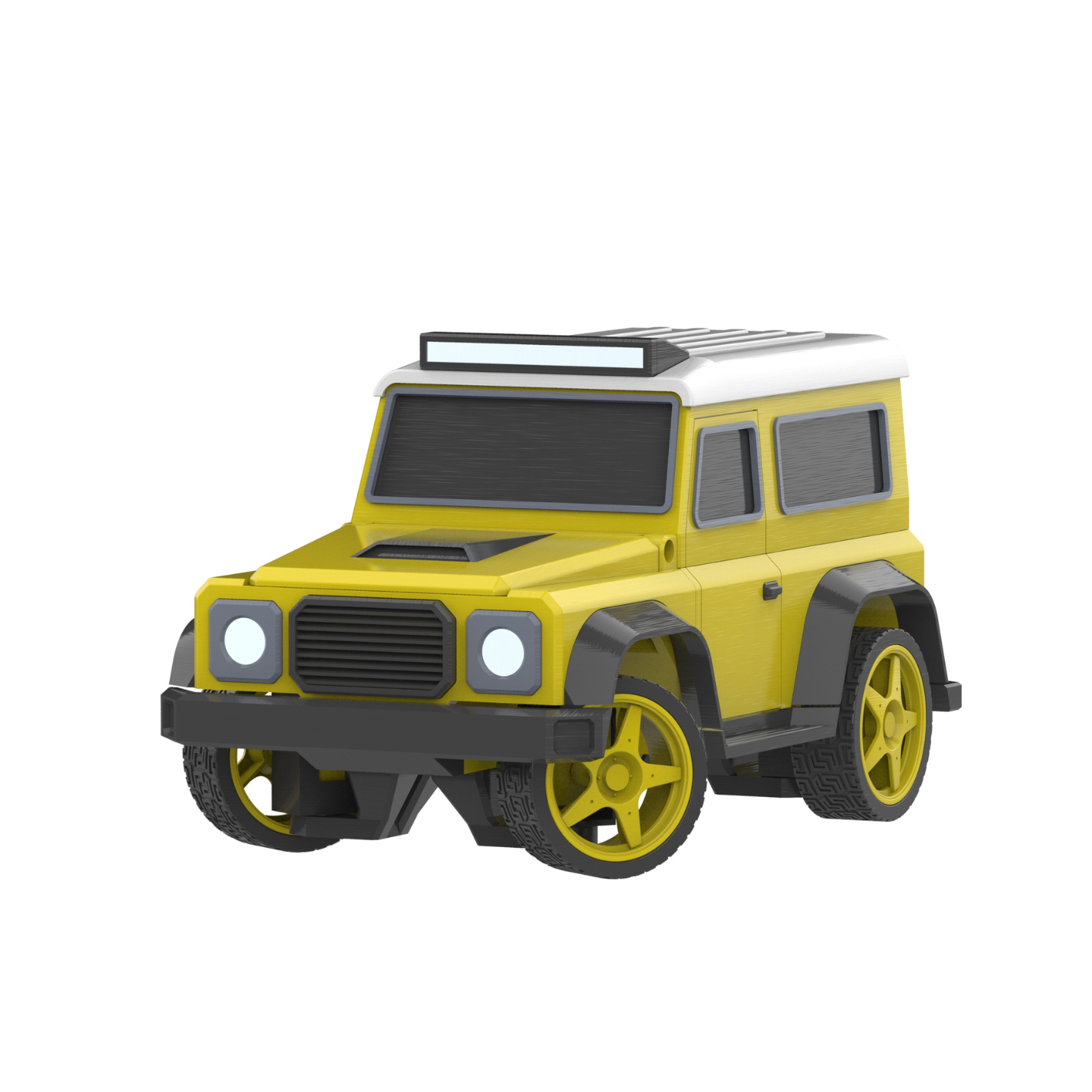 Jeep - Housing for RC Car  - Printable 3d model - STL files