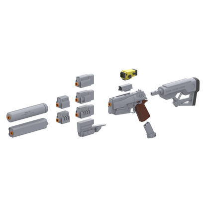 10mm Pistol - Printable 3d model - STL files