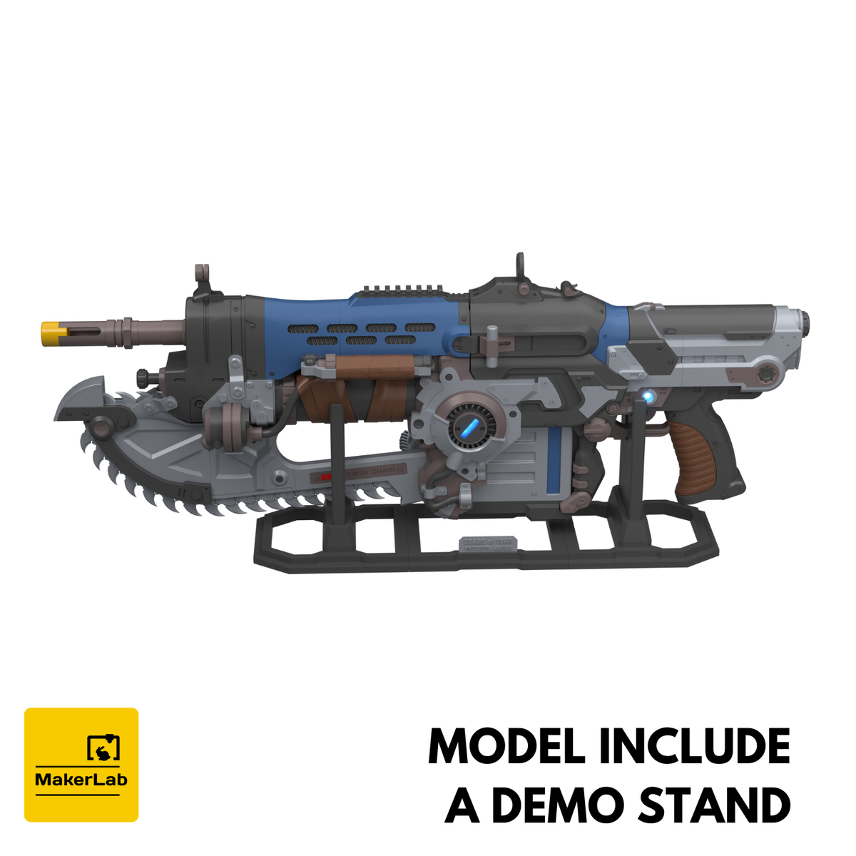 Prototype MK1 Lancer - GoW E-Day - Printable 3d model