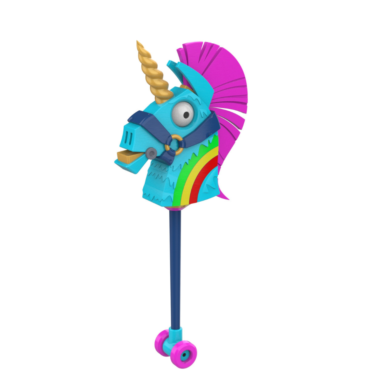 Rainbow Smash Unicorn - Printable 3d model - STL files