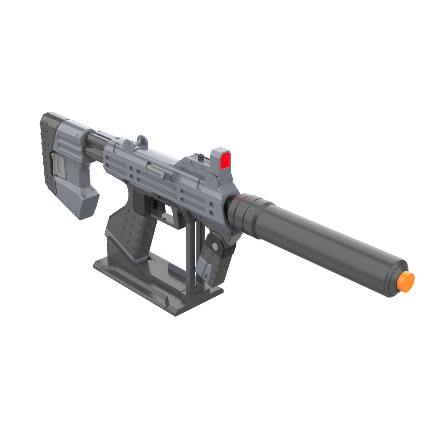 M7 SMG Printable 3d Model STL Files MakerLabModels