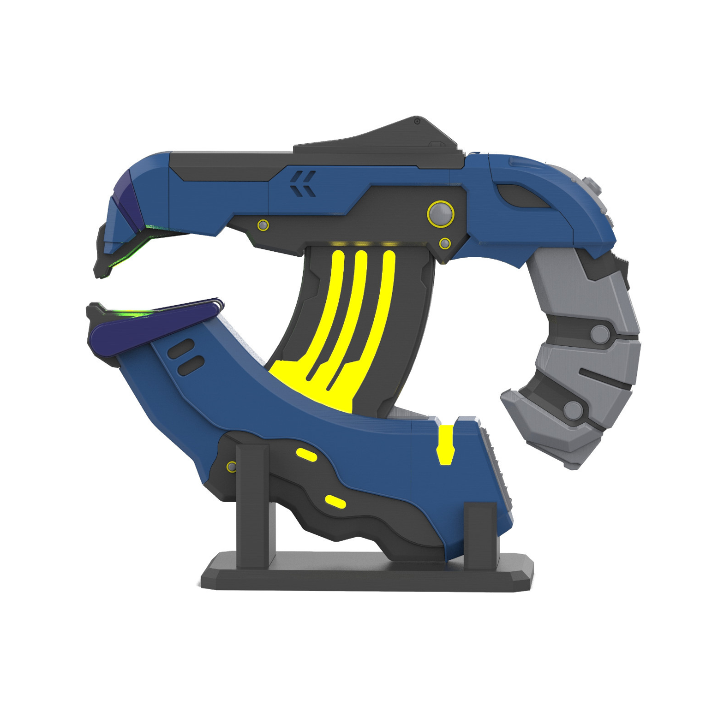 Plasma Pistol H2A - Printable 3d model - STL files