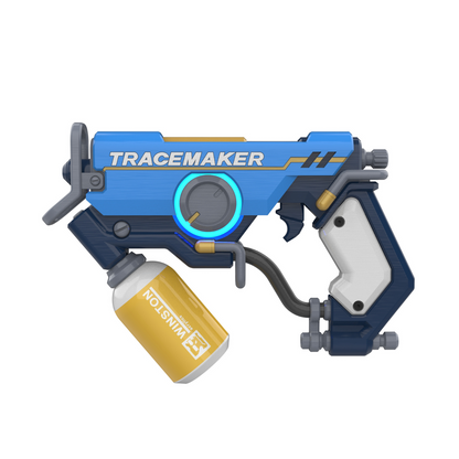 Tracer Graffiti Skin Blaster - Printable 3d model - STL files