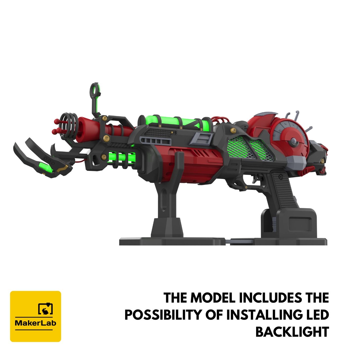 Ray Gun Mark II - Printable 3d model - STL files