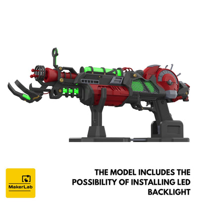 Ray Gun Mark II - Printable 3d model - STL files