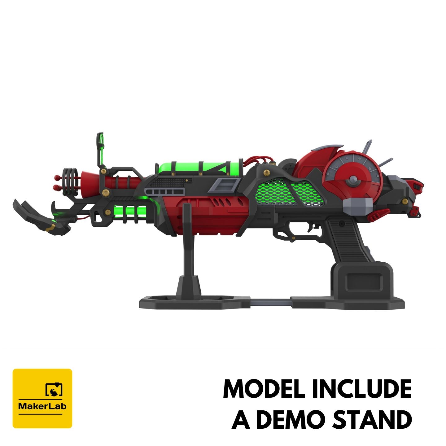 Ray Gun Mark II - Printable 3d model - STL files