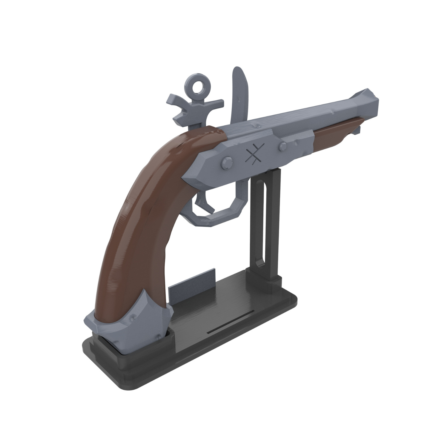 Sailor Pistol - Printable 3d model - STL files