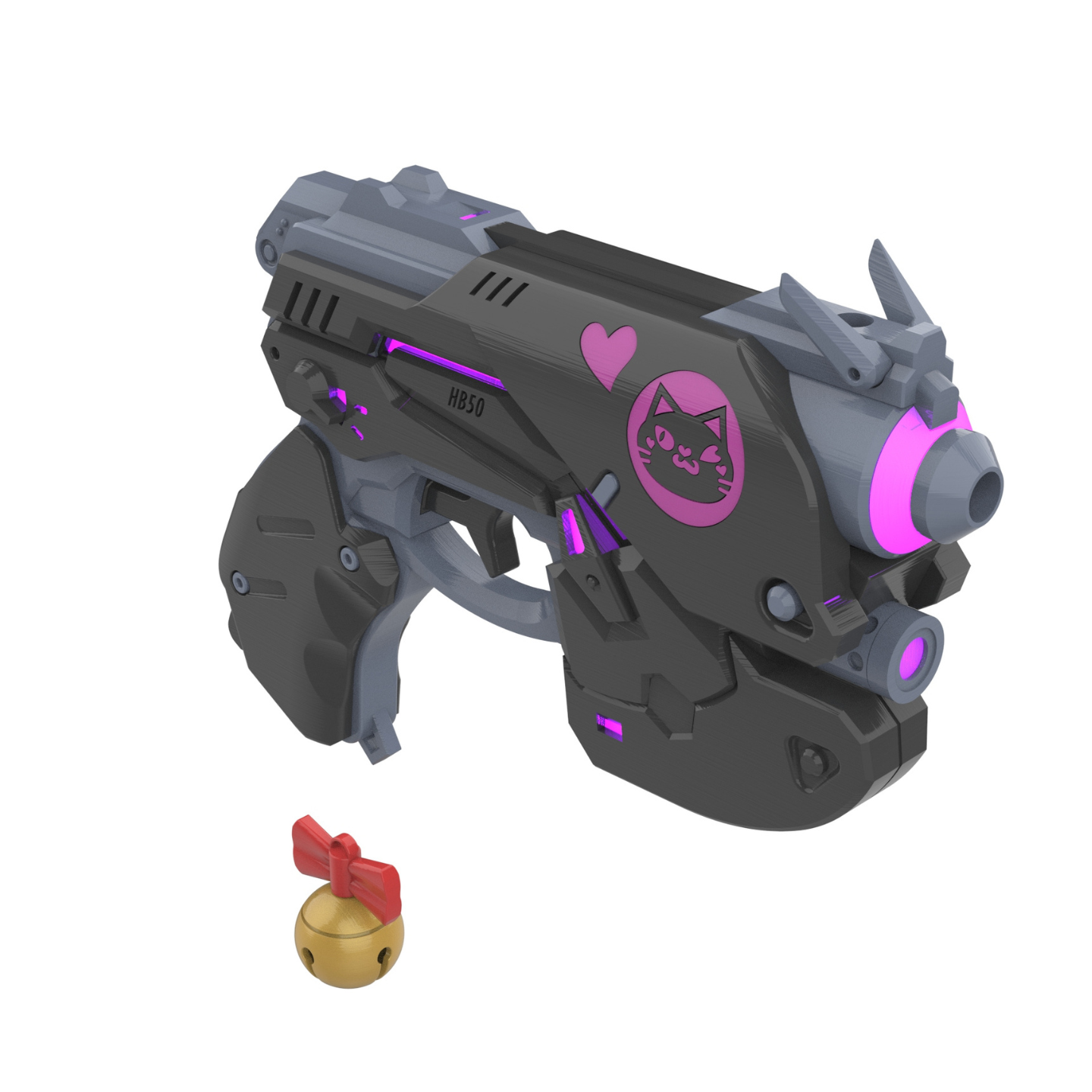 DVa Gun Black Cat Skin - Printable 3d model - STL files