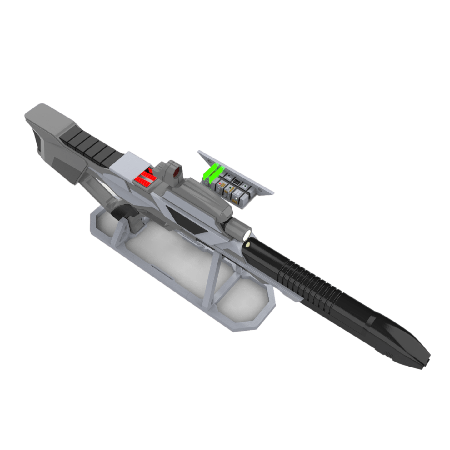 Type 3 Nemesis  First Contact Phaser Rifle - Printable 3d model - STL files