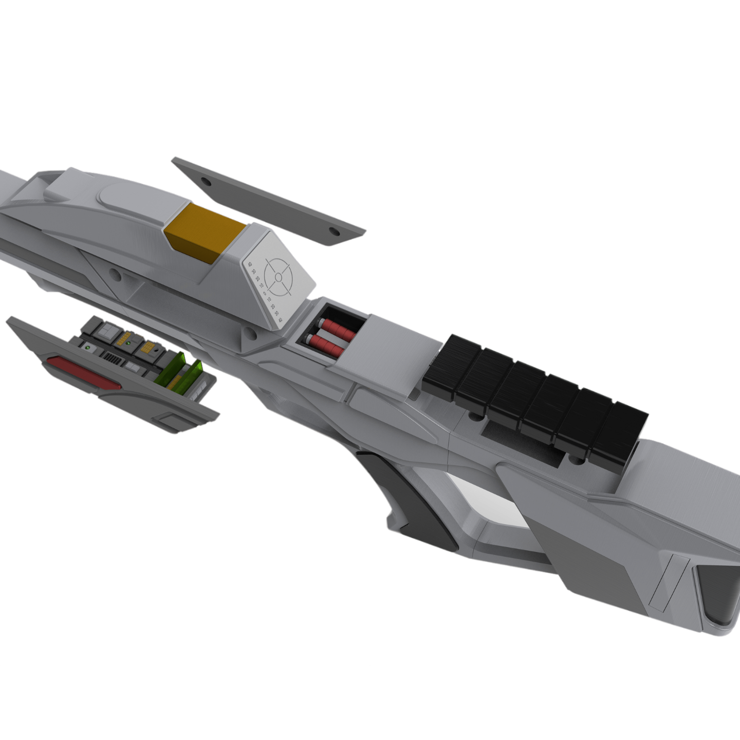 Type 3A First Contact Phaser Rifle - Printable 3d model - STL files