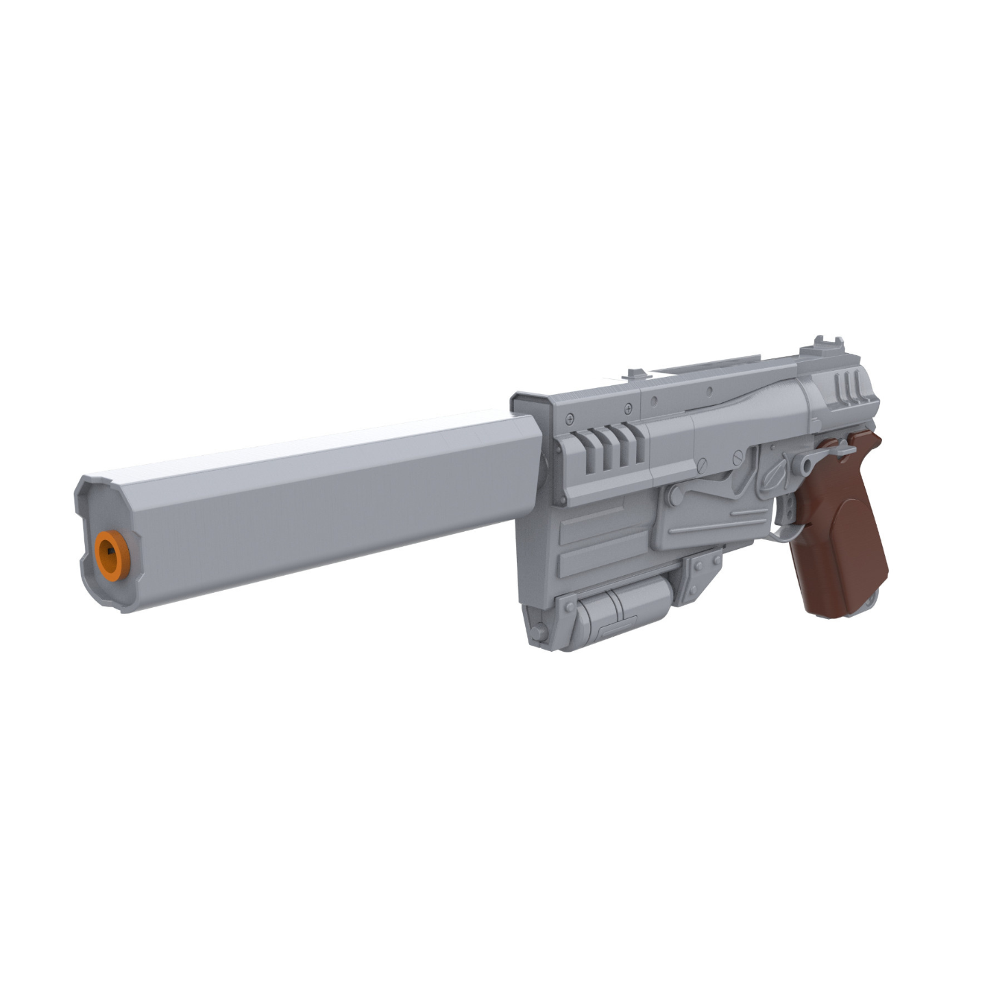 10mm Pistol - Printable 3d model - STL files