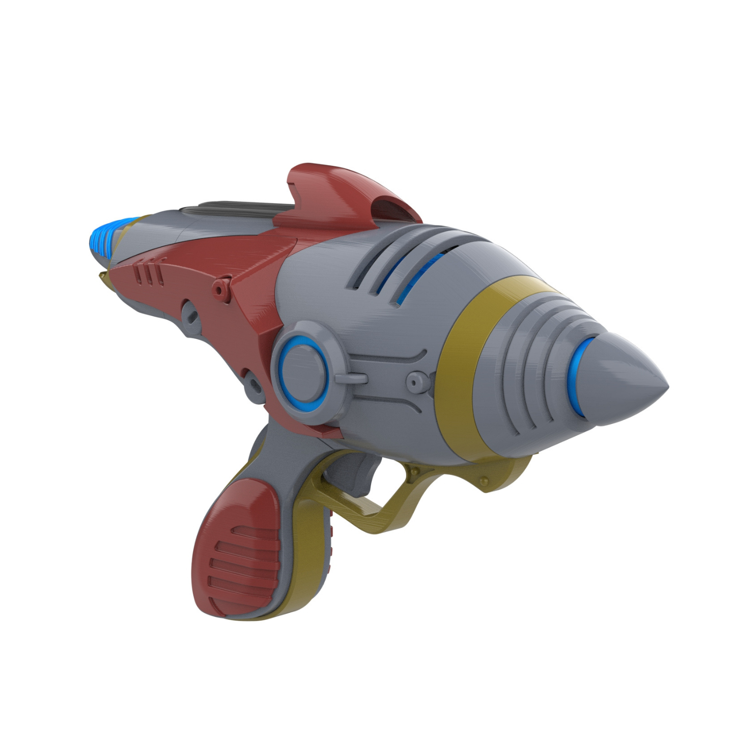 Alien Blaster - Printable 3d model - STL files