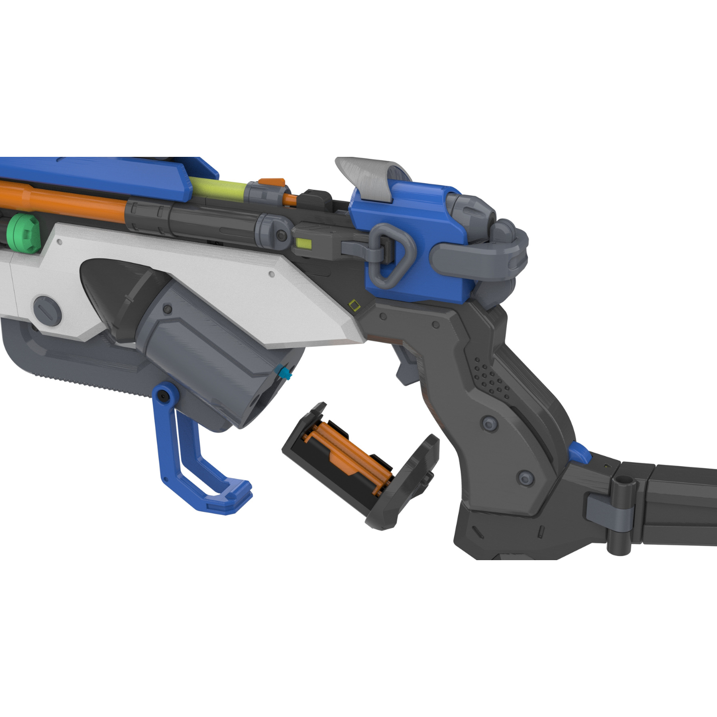 Ana Sniper Rifle - Printable 3d model - STL files - 3 SKINS