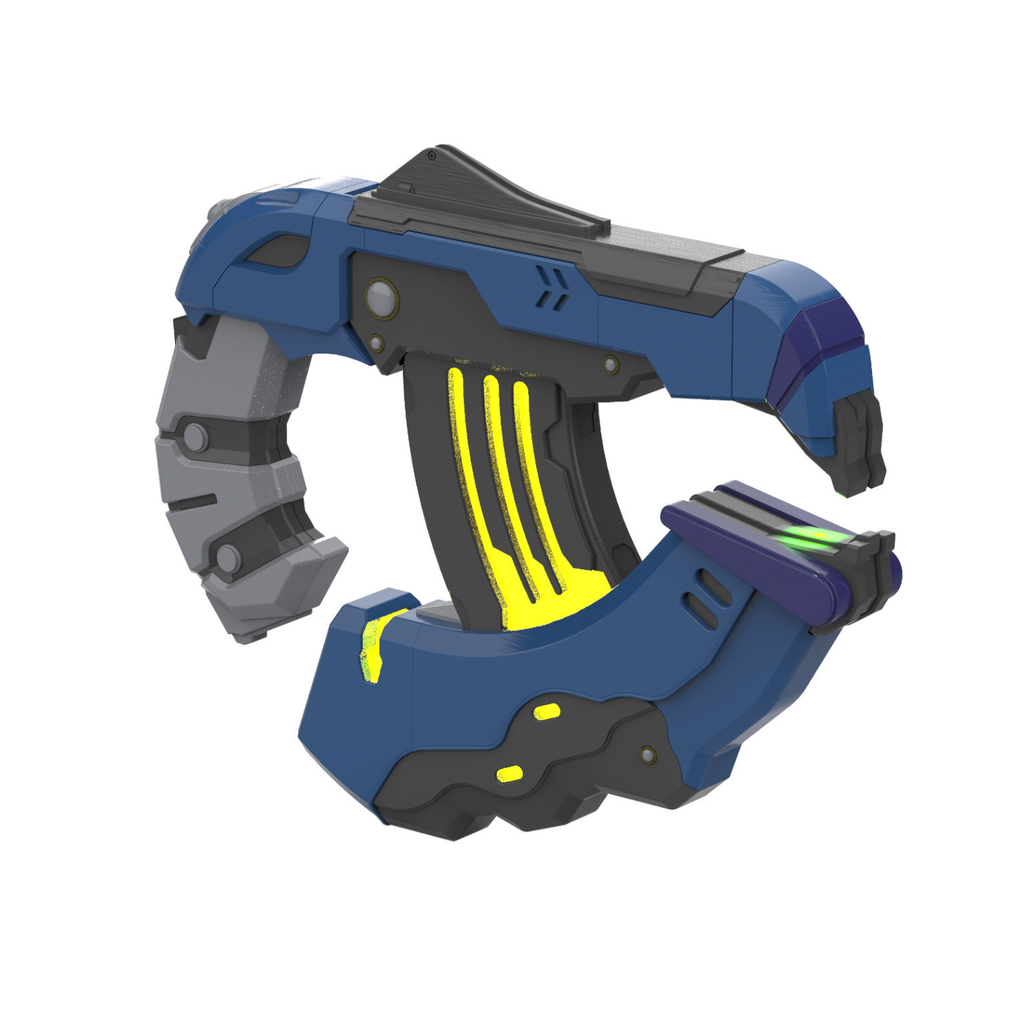 Plasma Pistol H2A - Printable 3d model - STL files