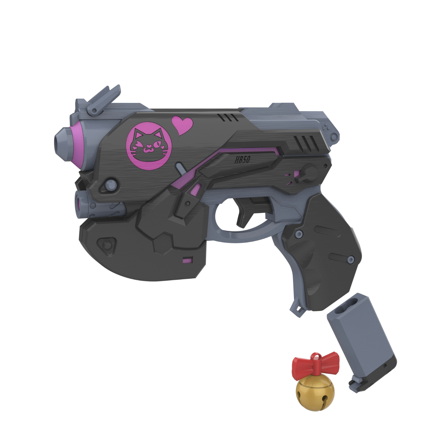 DVa Gun Black Cat Skin - Printable 3d model - STL files