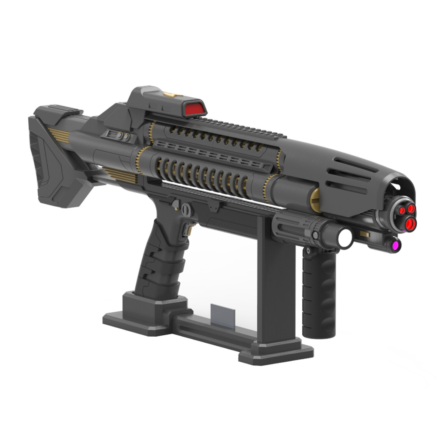 Starfleet Discovery Phaser Rifle - Printable 3d model - STL Files