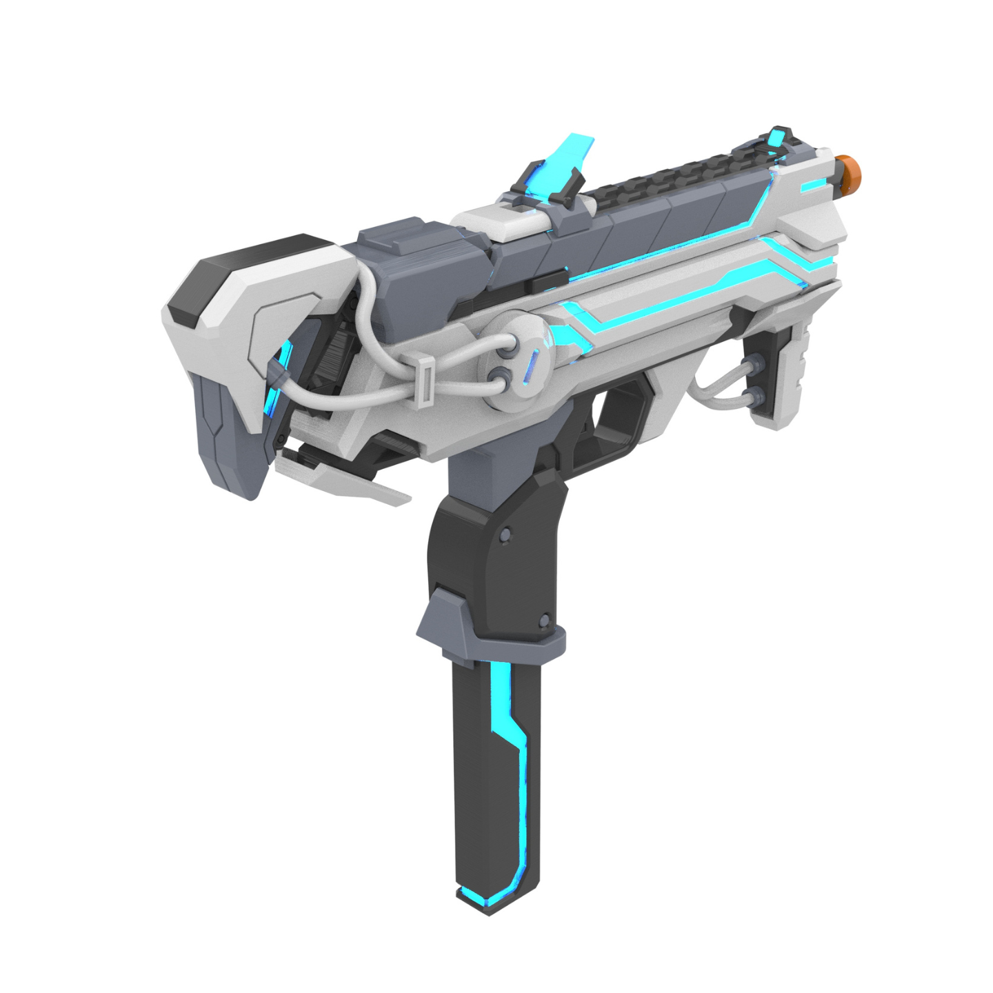 Sombra Cannon Cyberspace Skin - Printable 3d model - STL files