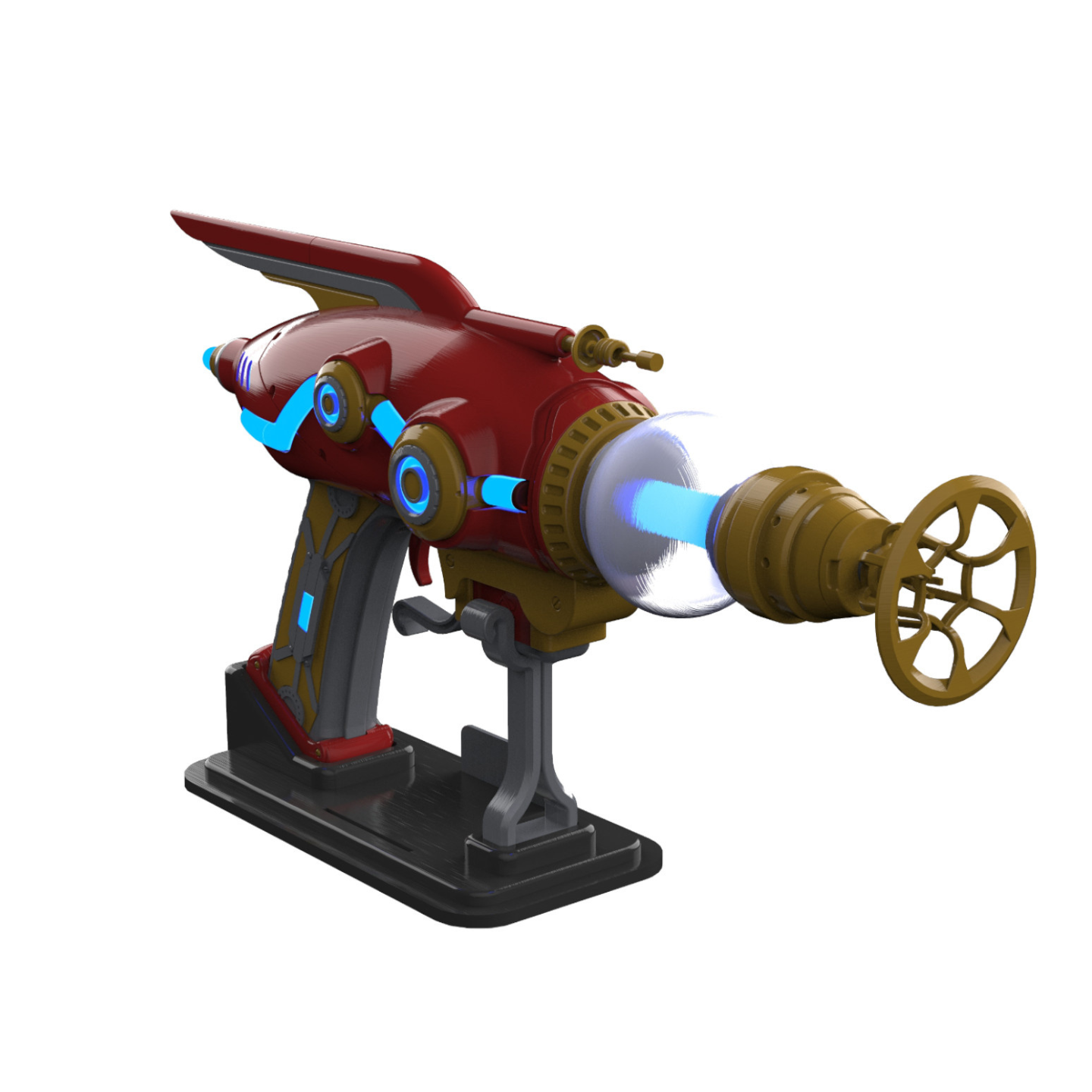 Shrink Ray Gun - Printable 3d model - STL files