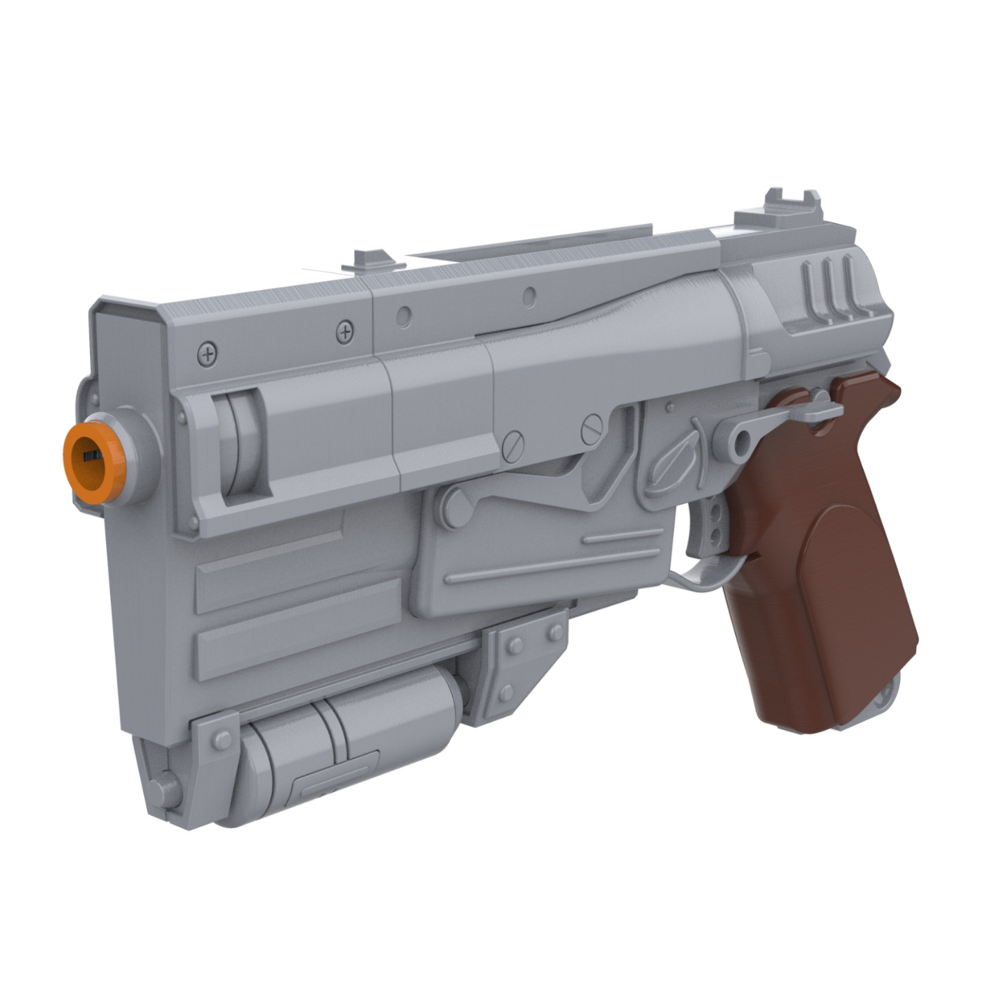 10mm Pistol - Printable 3d model - STL files