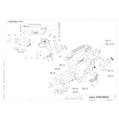 Wingman - Printable 3d model - STL files