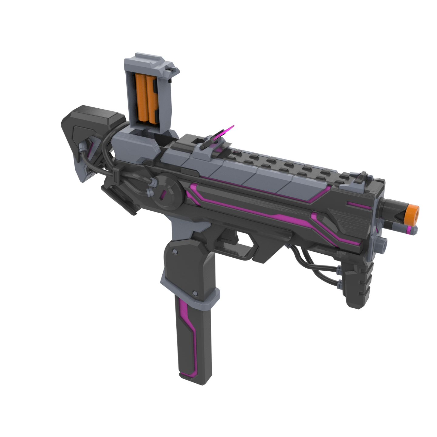 Sombra Cannon Augmented Skin - Printable 3d model - STL files