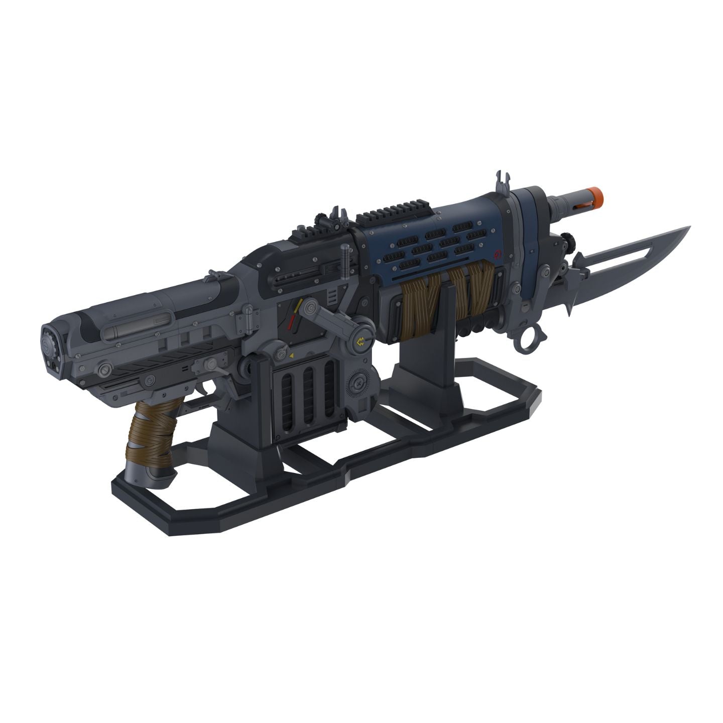 Retro Lancer E-DAY - Gears Of War E-DAY - Printable 3d model - STL files