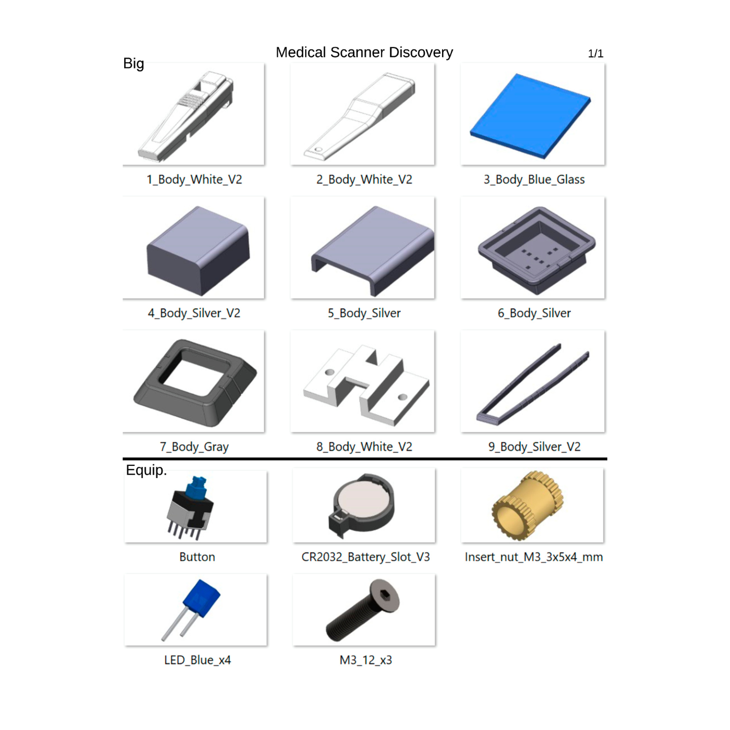 Medical Scanner Tool - Printable 3D model - STL Files