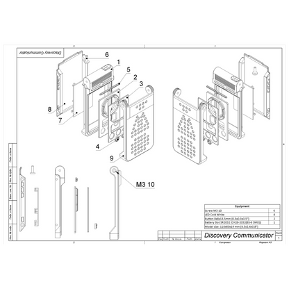 Tricorder and Communicator Discovery - Printable 3d model - STL files