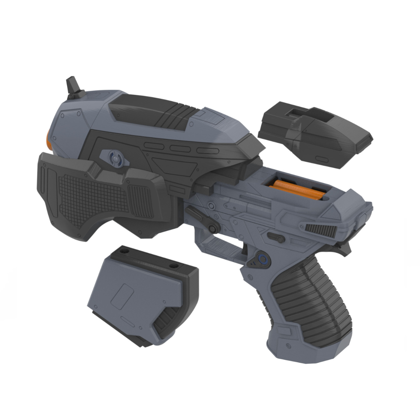 Snub Pistol - Printable 3d model - STL files