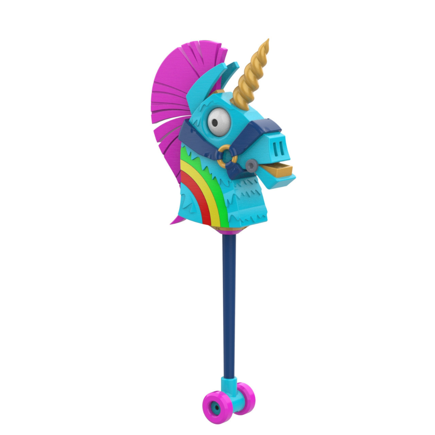 Rainbow Smash Unicorn - Printable 3d model - STL files