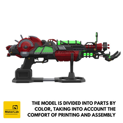Ray Gun Mark II - Printable 3d model - STL files