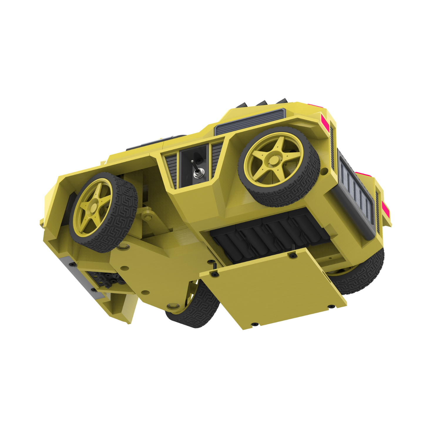 Pathfinder - Housing for RC Car  - Printable 3d model - STL files