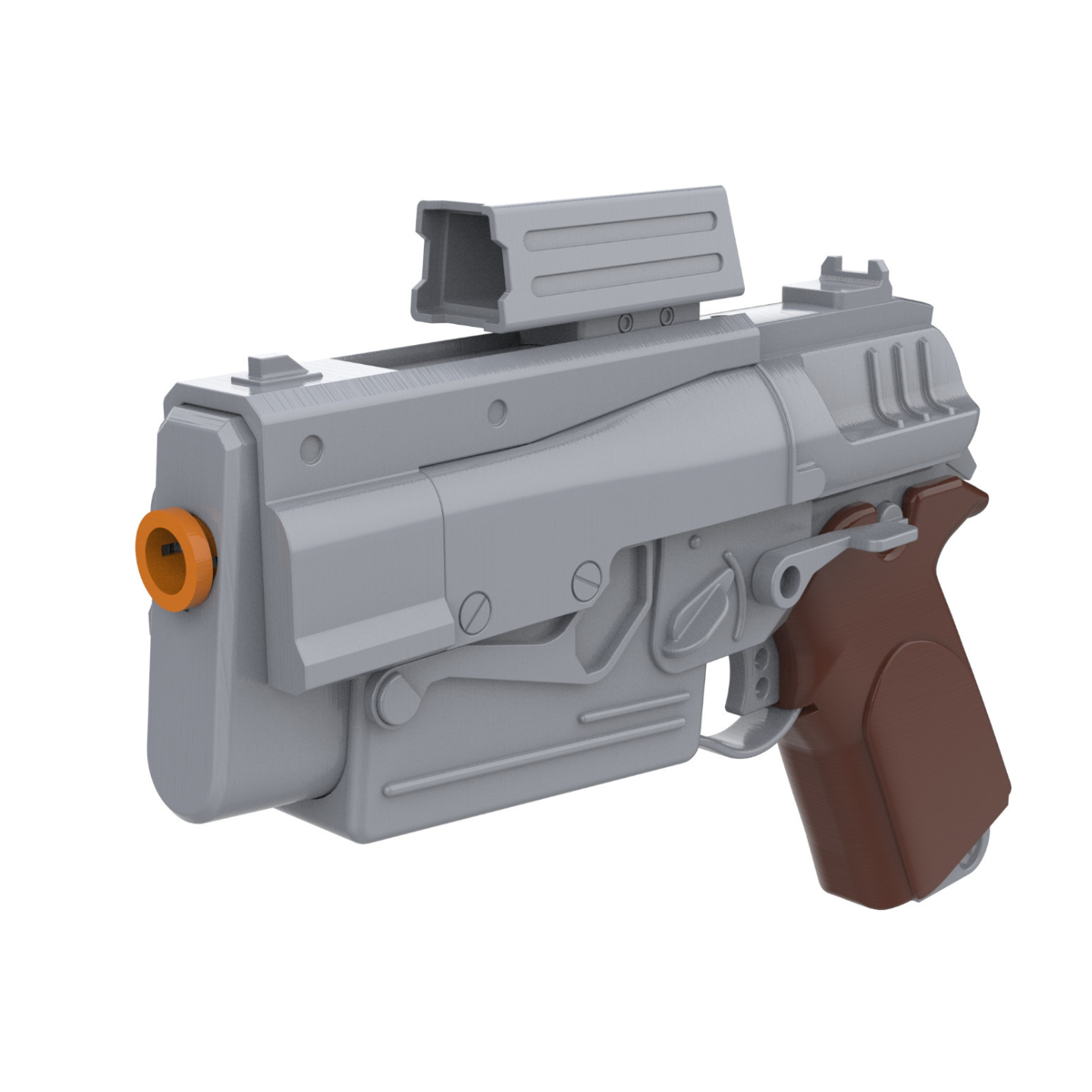 10mm Pistol - Printable 3d model - STL files