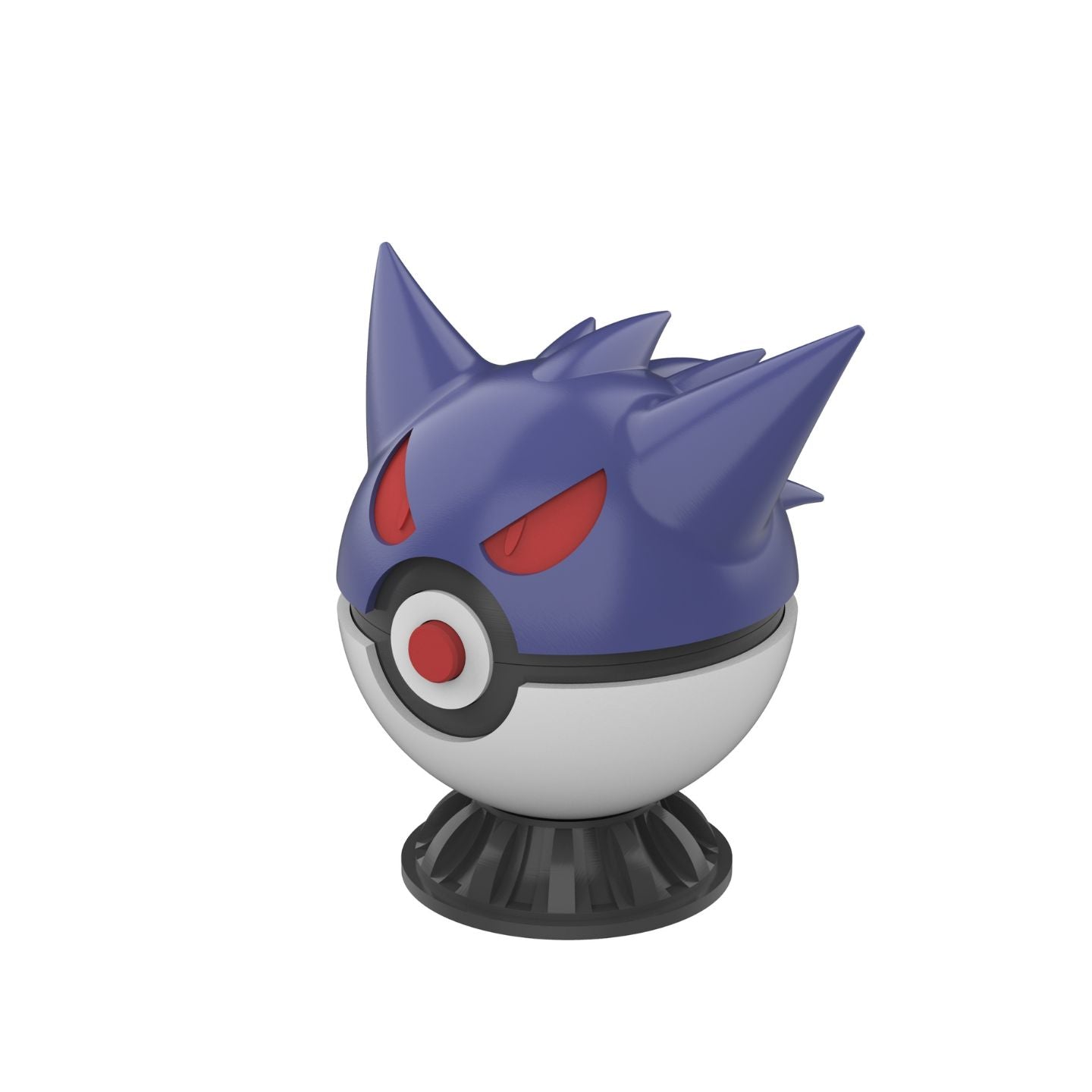 Gengar PokeBall - Printable 3d model - STL files