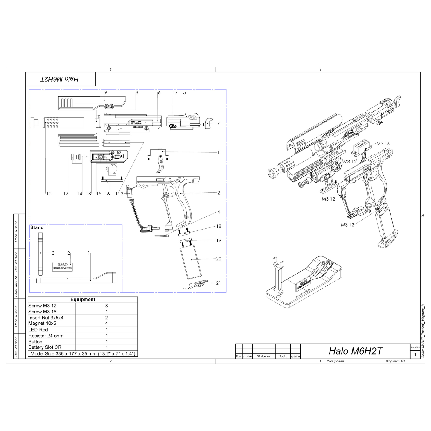 M6H2T - Printable 3d model - STL files