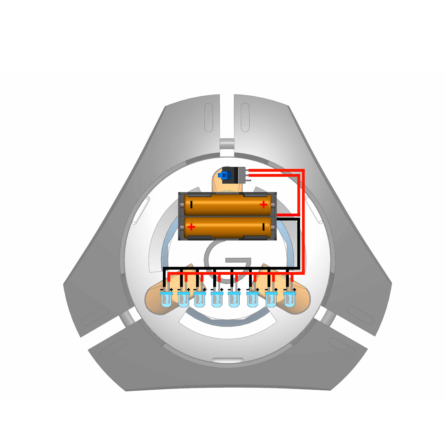 Tracer Pulse Bomb - Printable 3d model - STL files