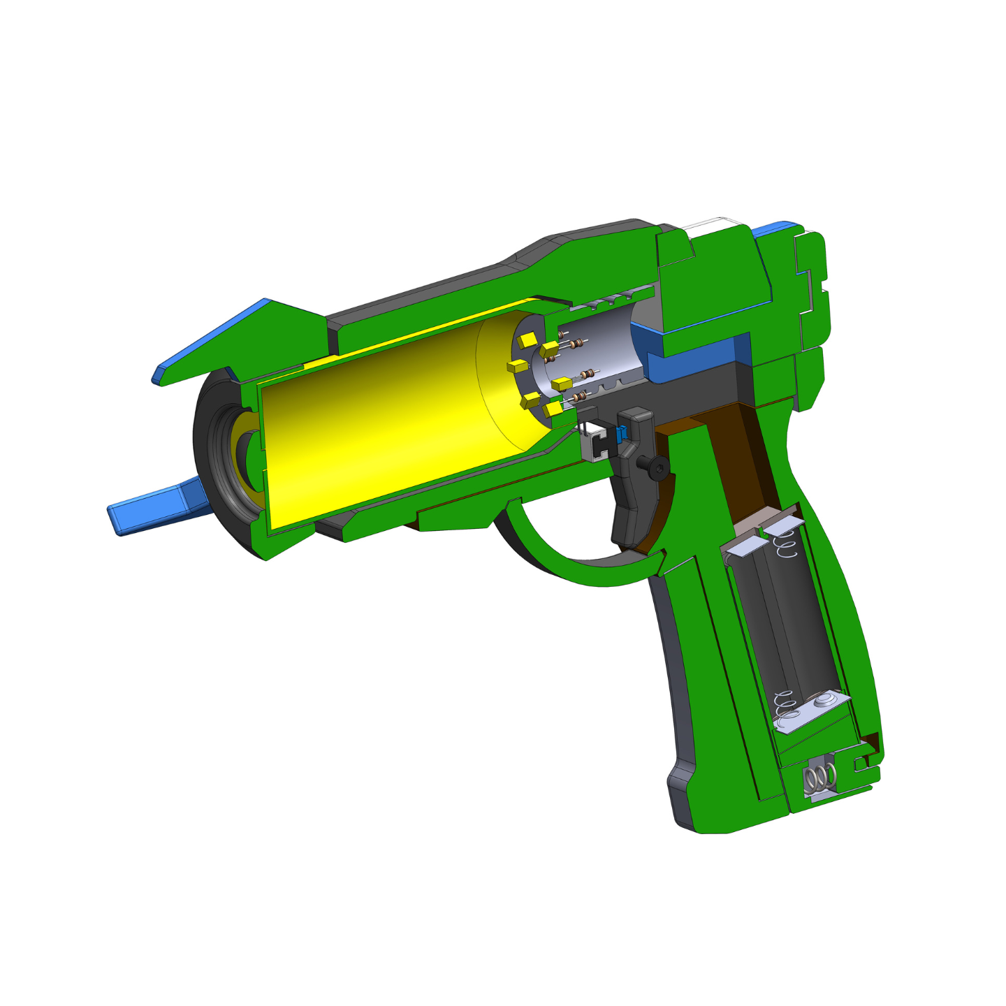 Ana Dart Gun - Printable 3d model - STL files