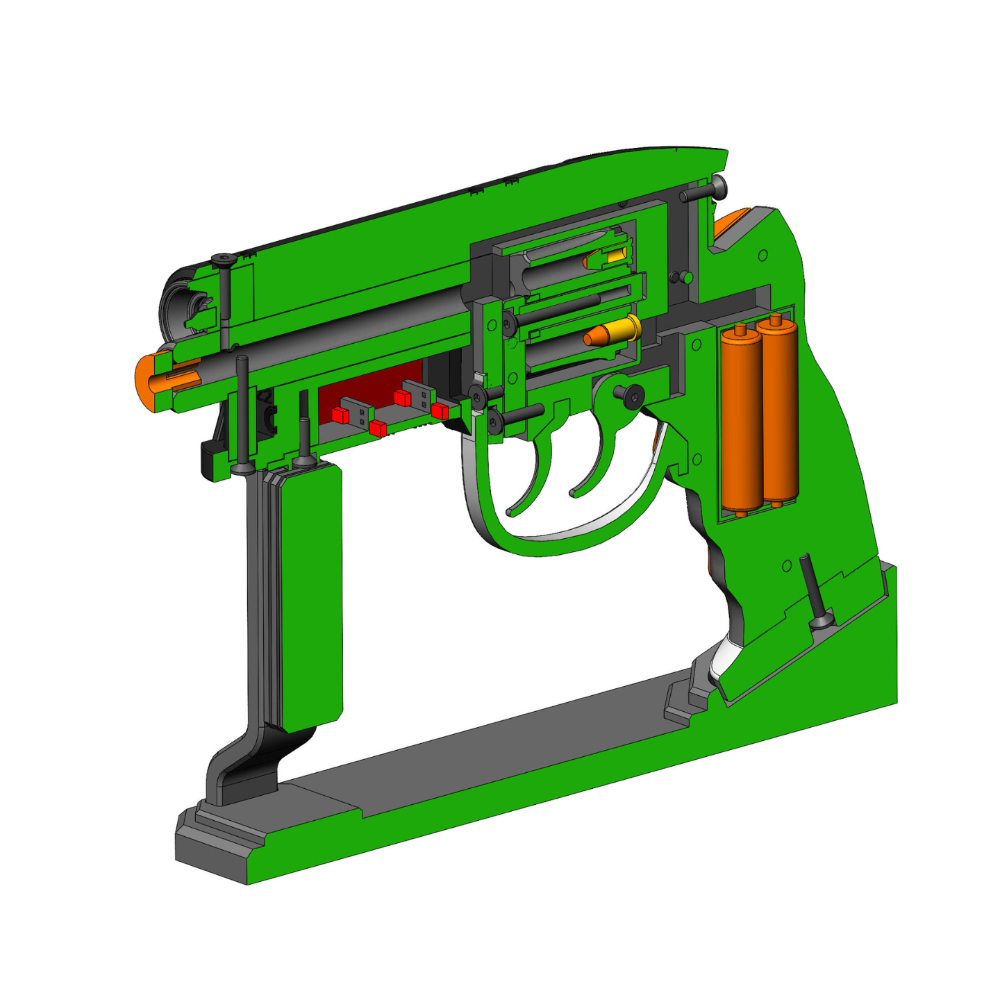 Deckard's Pistol - Printable 3d model - STL files