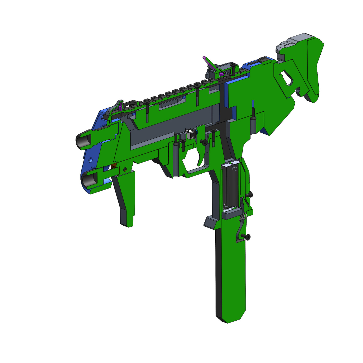 Sombra Cannon Original Skin - Printable 3d model - STL files