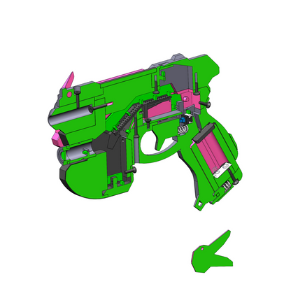 DVa Gun - Printable 3d model - STL files