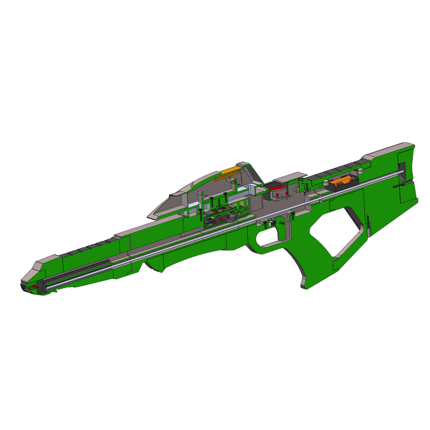 Type 3A First Contact Phaser Rifle - Printable 3d model - STL files